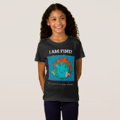 Funny Earth Global Warming Ich bin gut T-Shirt (Vorne ganz)