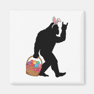 Funny Easter Bigfoot Egg Kostüm Bunny Bigfoot Ca Magnet