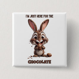 Funny Easter Bunny – Cute & Playful Easter Design Button
