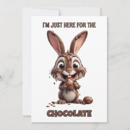 Funny Easter Bunny – Cute & Playful Easter Design Feiertagskarte