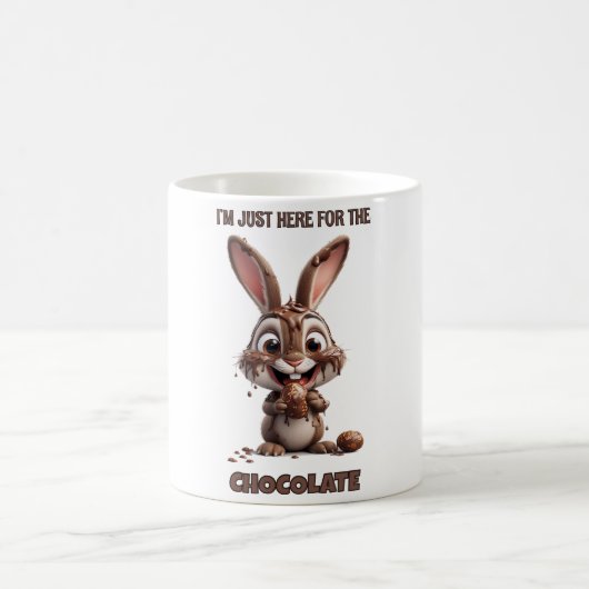 Funny Easter Bunny – Cute & Playful Easter Design Kaffeetasse (Mittel)
