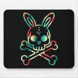 Funny Easter Bunny Retro Gefärbte Krawatte Bunny S Mousepad