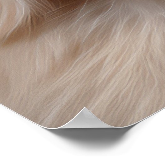 Funny Easter Chicken Bunny Costume Poster (Ecke)