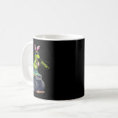 Funny Easter Dinosaur Bruh - T-rex Ostereier Hunt Kaffeetasse (Vorderseite Links)