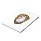 Funny Easter Egg Baseball Egg Hunting Easter Day M Notizblock (Rotiert)