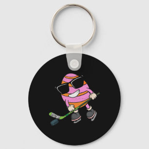 Funny Easter Egg Eishockey Sport Lover Bo Schlüsselanhänger