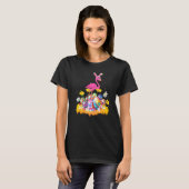 Funny Easter Egg Niedlich Flamingo Bird Ostersonnt T-Shirt (Vorne ganz)