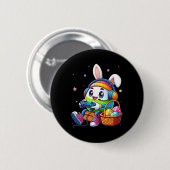 Funny Easter Egg Videospiel für Gamer Boys Button (Vorne & Hinten)