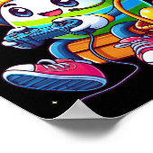 Funny Easter Egg Videospiel für Gamer Boys Poster (Ecke)