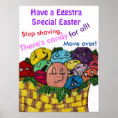 FUNNY EASTER EGGS POSTER (Vorne)