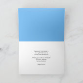 Funny Easter Golf Ball Easter Egg Hunt Humor Karte (Innenseite)