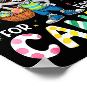 Funny Easter wird Brother gegen Candy Kids Boy tau Poster (Ecke)