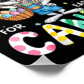 Funny Easter wird Handelsminister für Candy Kids B Poster (Ecke)