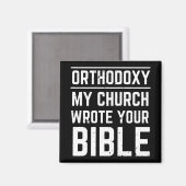 Funny Eastern Orthodox Magnet (Vorderseite/Rückseite)