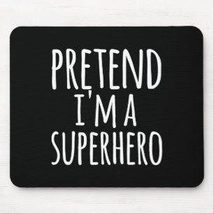 Funny Easy Lazy Halloween, so als wäre ich ein Sup Mousepad