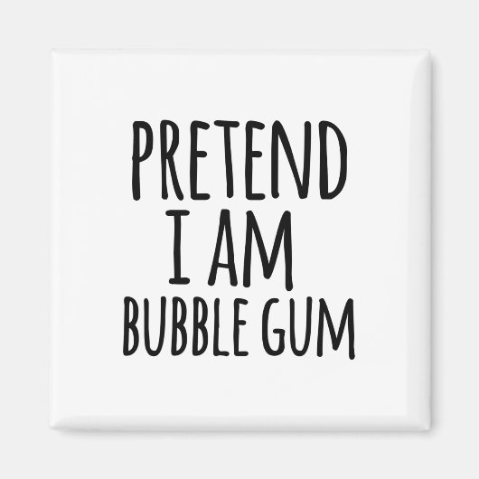 Funny Easy Lazy Halloween Vortäuschen, ich sei blu Magnet (Vorne)