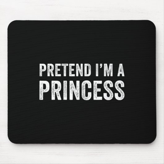 Funny Easy, so zu tun, als wäre ich ein fürstliche Mousepad (Vorne)
