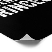 Funny Easy, so zu tun, als wäre ich ein fürstliche Poster (Ecke)