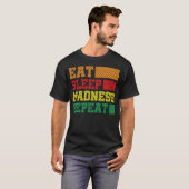 Funny Eat Sleep Madness Repeat March Madness 2023  T-Shirt (Vorne ganz)