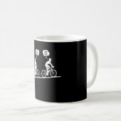 Funny Ebike E Bike Biker Radfahren Kaffeetasse (VorderseiteRechts)