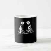 Funny Ebike E Bike Biker Radfahren Kaffeetasse (Mittel)