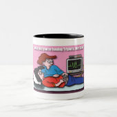 FUNNY ECG-TASSE ZWEIFARBIGE TASSE (Mittel)