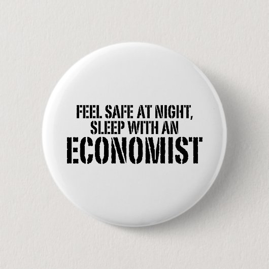 Funny Economist Button (Vorderseite)