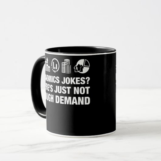 Funny Economist Economics Teacher Math Lover Tasse (Vorderseite Links)