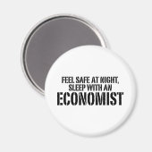 Funny Economist Magnet (Vorderseite/Rückseite)