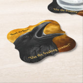 Funny Edgar Allan Poe Zitat Gothic Raven Gothic Untersetzer (angewinkelt)