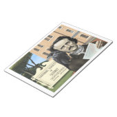 Funny Edgar Allen Poe Spaß Notebook Notizblock (angewinkelt)