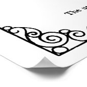 Funny Edison Electric Light Poster (Ecke)