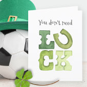 Funny Editable Irish Luck St Patricks Day Card Ankündigung