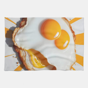 Funny egg geschirrtuch