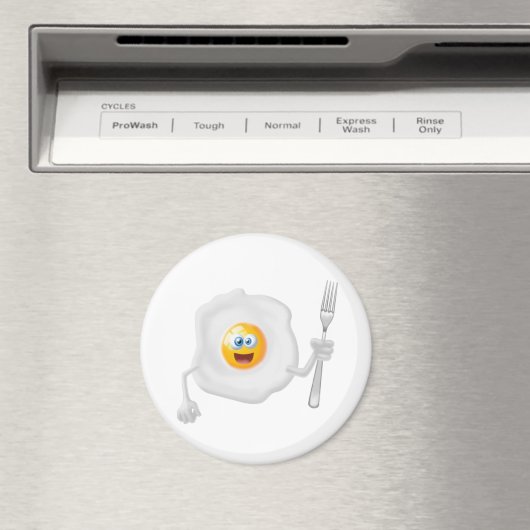 Funny Egg Kühlschrankmagnet (In Situ (Geschirrspüler))