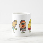 Funny Egg Puns Kaffeetasse (Mittel)