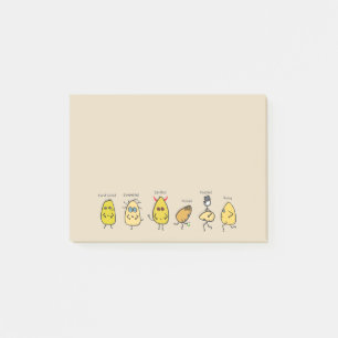 Funny Egg Puns Post-it Klebezettel