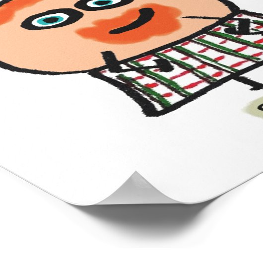 Funny Egg Puns Poster (Ecke)