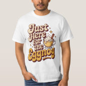 Funny Eggnog Christmas Party Tee (Vorderseite)