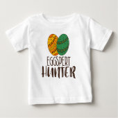 Funny Eggspert Hunter Oster Pub Sprichwort Humorvo Baby T-shirt (Vorderseite)