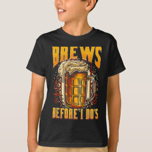 Funny Ehe Booze bevor ich Bier trinke ich g r T-Shirt