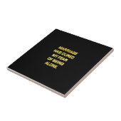 Funny Ehe und Fechtwitz Fliese (Seite)