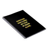 Funny Ehe und Fechtwitz Notizblock (Rechte Seite)