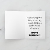 Funny Ehefrau Geburtstagswunsch Karte (Innenseite)