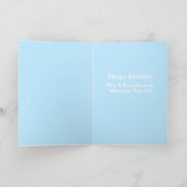 Funny Eichhörnchen Geburtstagskarte vom Hund Karte (Innenseite)