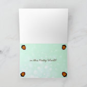 Funny Eichhörnchen machen Leben zu einer besseren Karte (Innenseite)