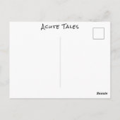 Funny Eichhörnchen Niedlicher Tiere Hallo da Postkarte (Rückseite)