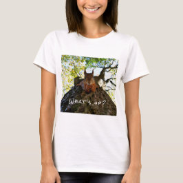 Funny Eichhörnchen Niedlicher Tiere Hallo da T-Shirt
