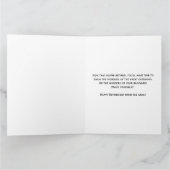 Funny Eichhörnchen Ruhestand von der Gang Karte (Innenseite)