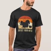 Funny Eichhörnchen T-Shirt Schützen Sie Ihre Nüsse (Vorderseite)